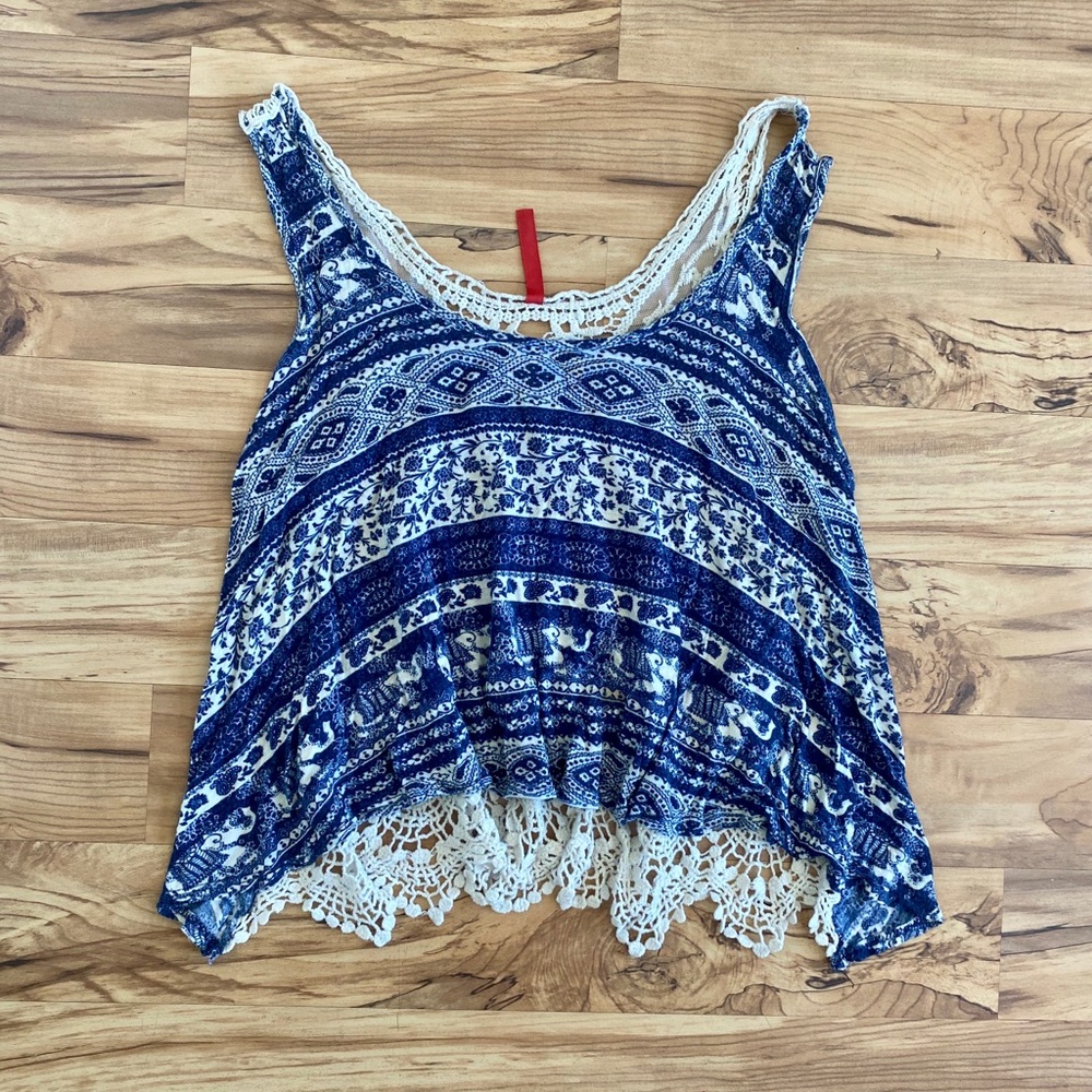 Boho Crop Top